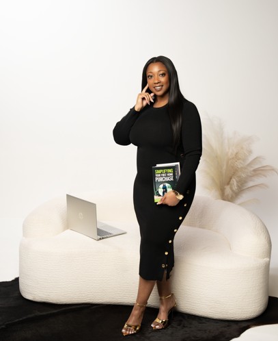 Keana Shaw with her homebuying guide
